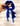 Royal Blue Velvet  Bat Wing Scrunchie 