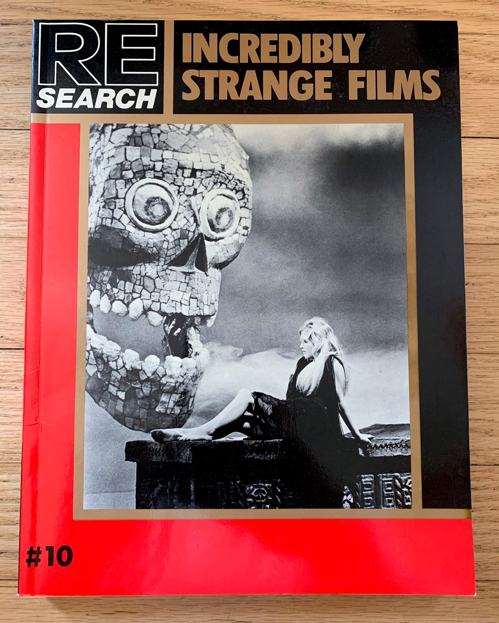 1986 RE/SEARCH #10: INCREDIBLY STRANGE FILMS Softcover book
