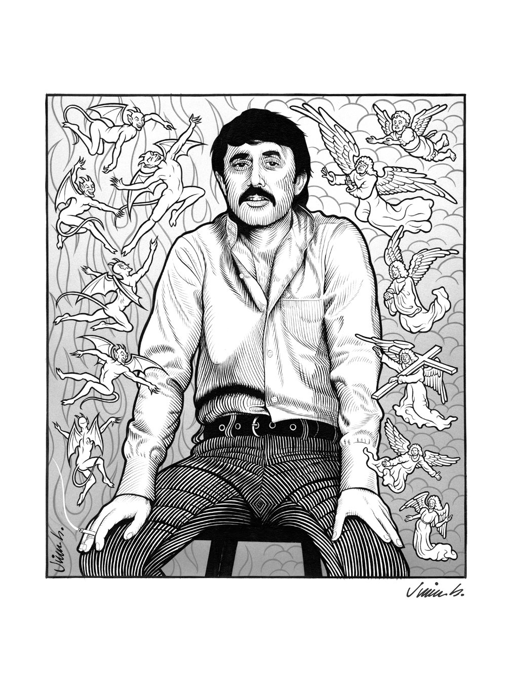 Image of LEE HAZLEWOOD poster print