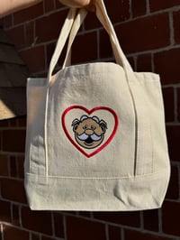 Image 2 of Simi Amor - MINI Embroidered Tote