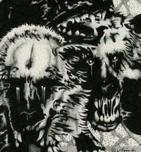 Image 2 of WILD DOGS ink original
