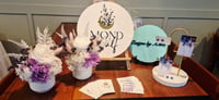 Image 10 of Preserved Flower and Earrings Workshop. Bloom, Jewel & Sip 