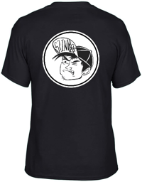 Image 2 of Men's Stinkeye Black Front & Back Tee