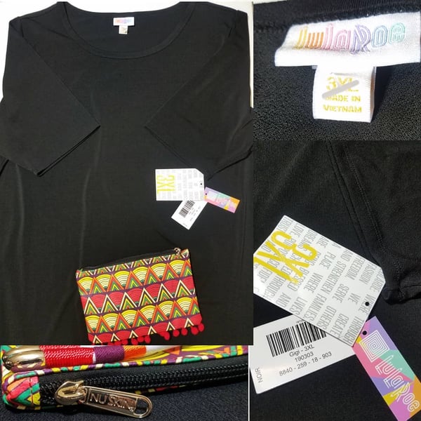 Image of LuLaRoe Gigi And Nuskin "Pardon Me" Pouch Bundle   