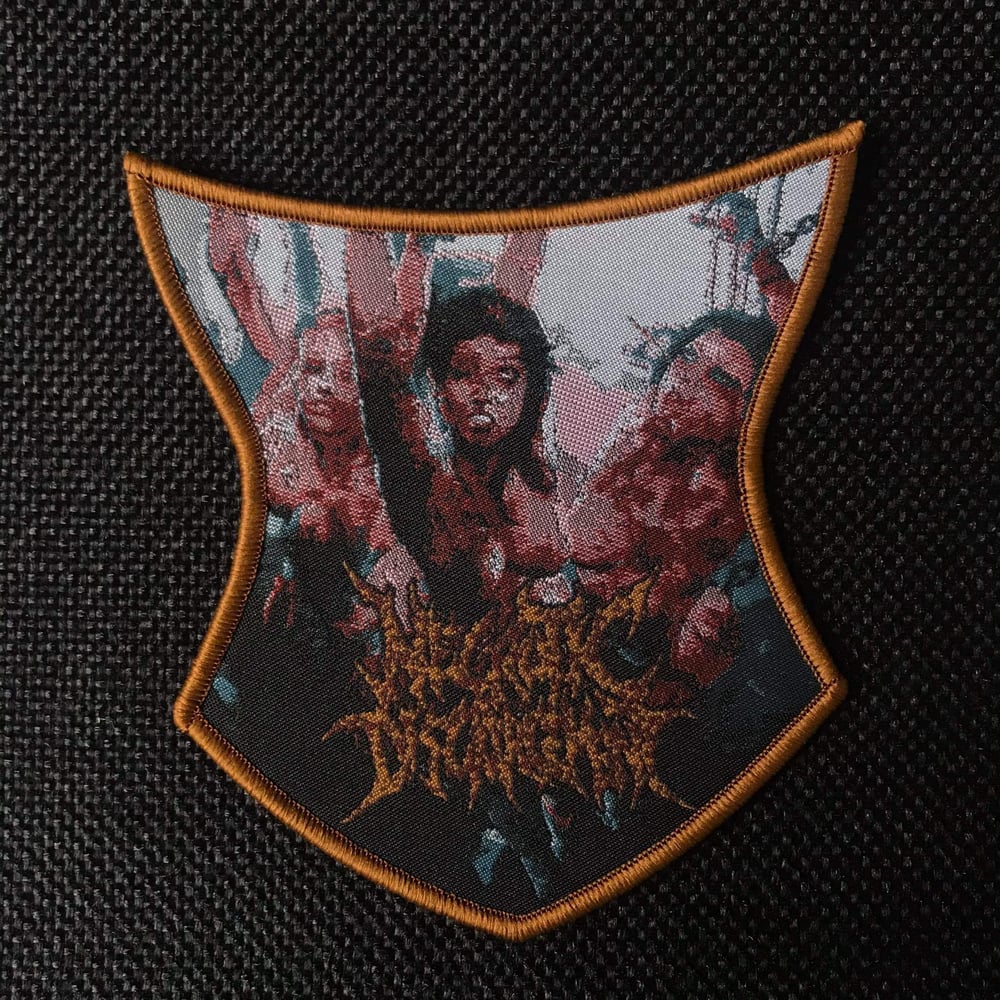 Necrotic Disgorgement "Documentaries of Dementia" Official Woven Patch