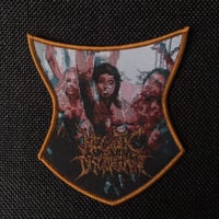 Image 2 of Necrotic Disgorgement "Documentaries of Dementia" Official Woven Patch