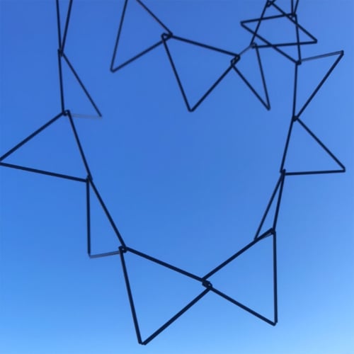 Image of Collaret triangles. Collar triangulos