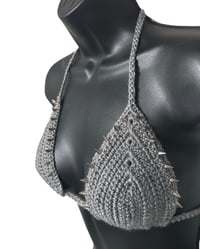 Image 3 of Grey Spiked Mini Kini