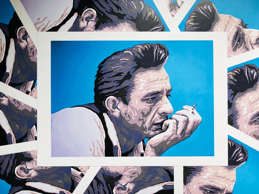 Johnny Cash Limited Edition Print