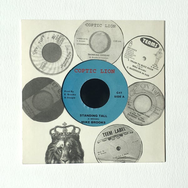 Image of MIKE BROOKS - STANDING TALL 7"