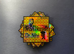 Image of Ghostemane / Dr. Nihil Retro Gaming (Limited Edition) Holographic/Iridescent Sticker