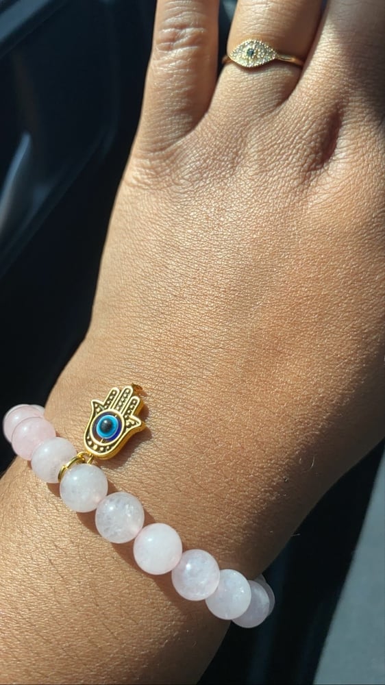 Image of Hamsa/Evil Eye Bauble Bracelet 