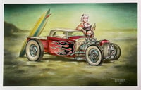 Modified Litho Print of Surf A Pickup 