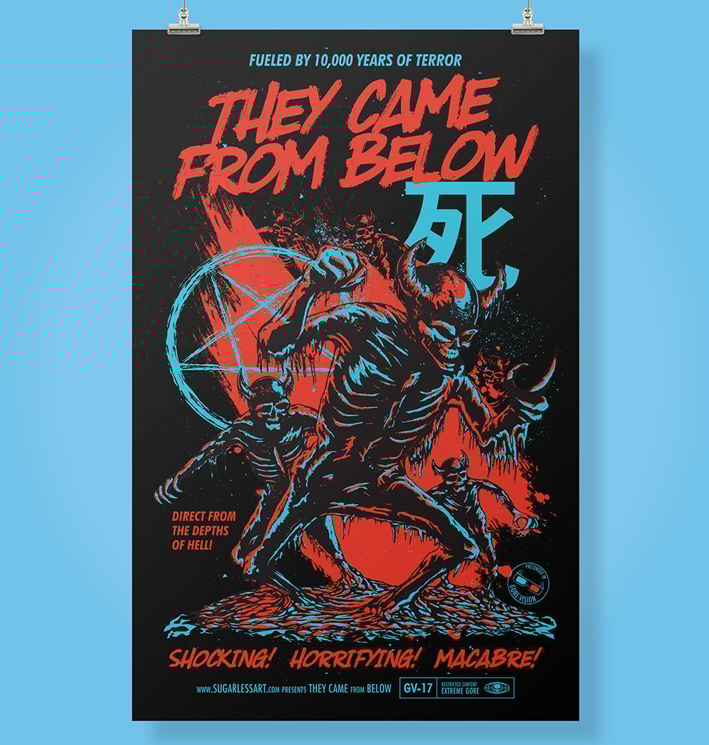 They Came From Below Poster