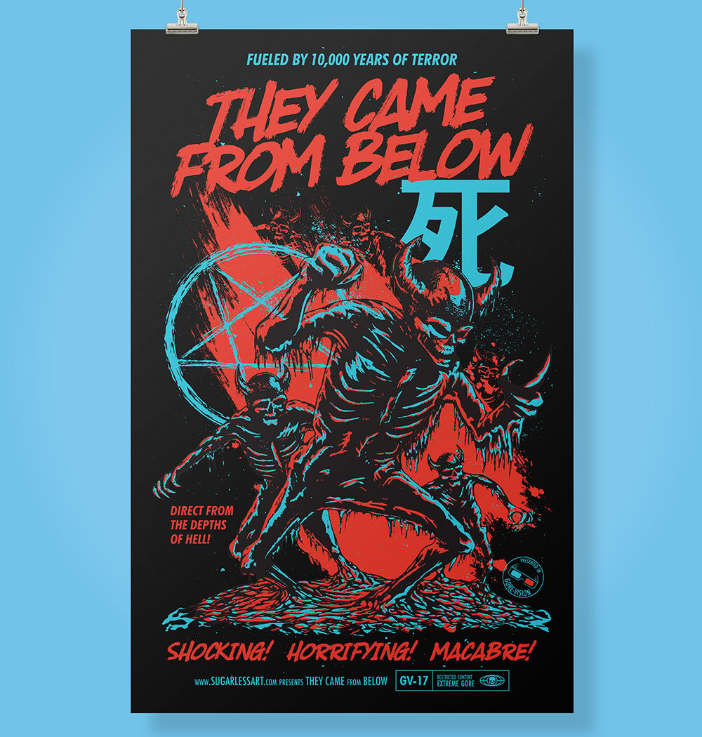 They Came From Below Poster