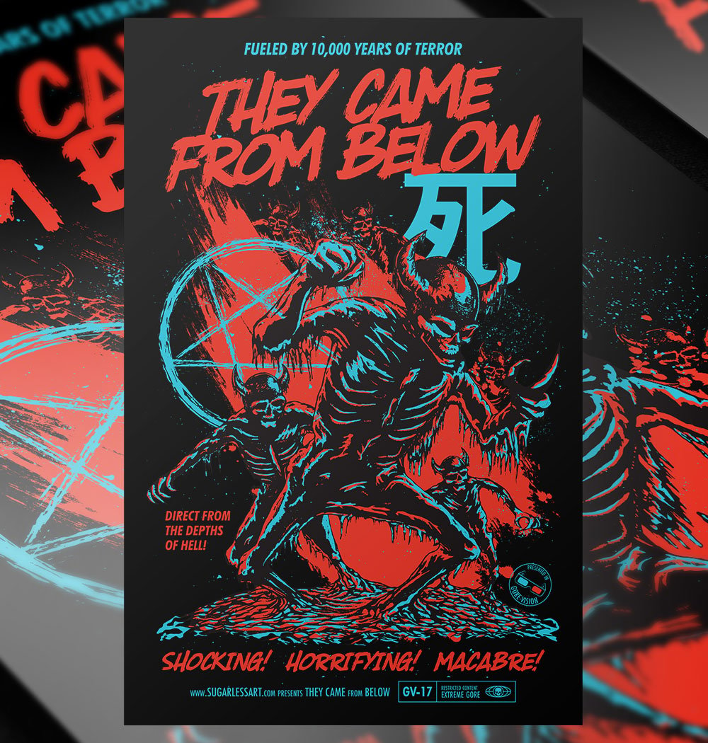 They Came From Below Poster