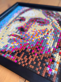 Image 3 of ‘Kurt in Brick’ Lego Art by Grifshead