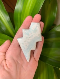 Image 2 of Caribbean Blue Calcite Lightning Bolts