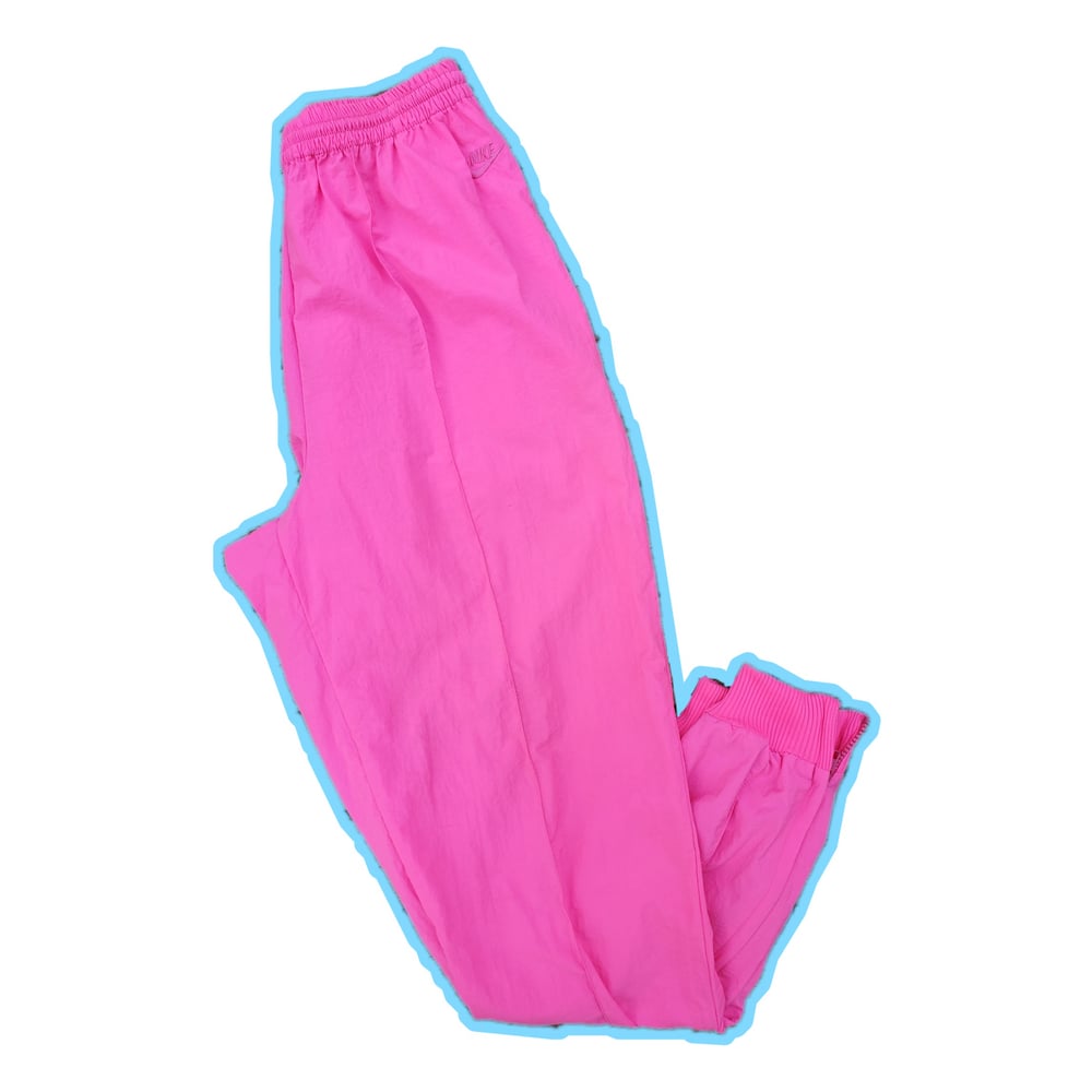 Image of 90s NIKE Grey Tag Splash Pants - Hot Pink