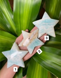 Image 1 of Caribbean Blue Calcite Stars
