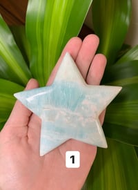 Image 2 of Caribbean Blue Calcite Stars