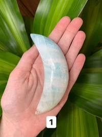 Image 2 of Caribbean Blue Calcite Moons