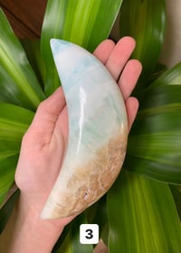 Image 4 of Caribbean Blue Calcite Moons