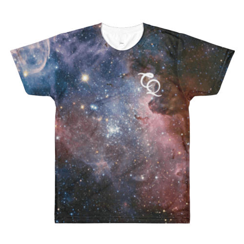 Image of Cosmic Quest Galaxy Sublimation Shirt