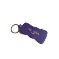 Image 2 of Porte-clefs FLAMME Violet