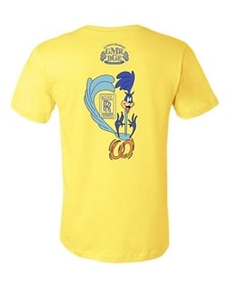 Yellow RoadRunna Tee w/ GMR Patch 