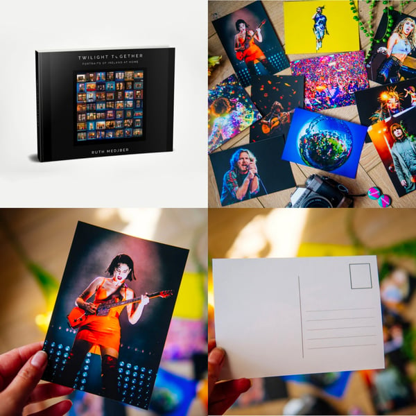 Image of  Book + Music Photography Postcards