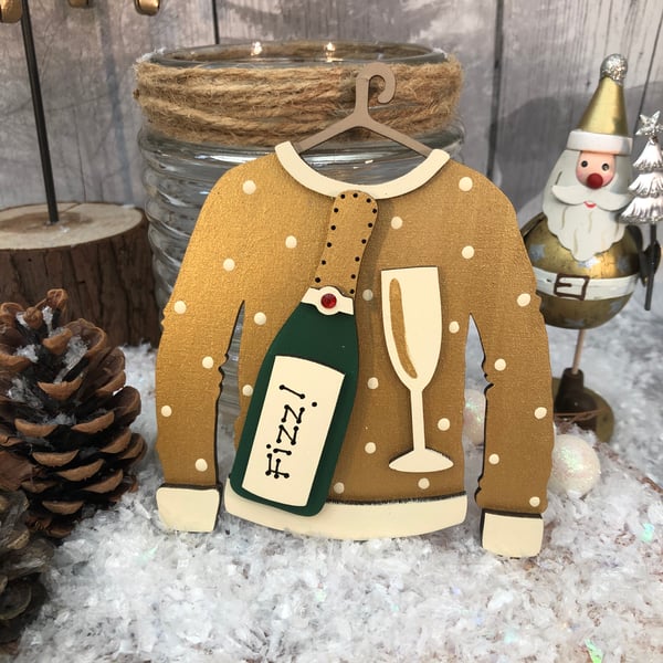 Image of Champers Christmas Jumper
