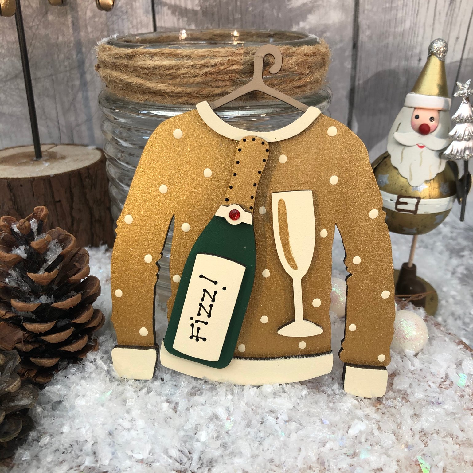 Image of Champers Christmas Jumper