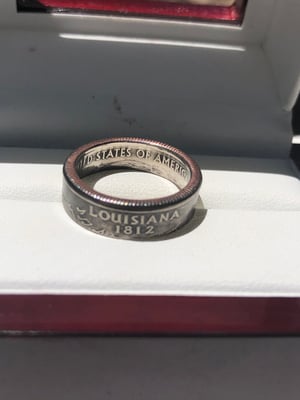 Image of Antique State Quarter Rings (IL-MN)