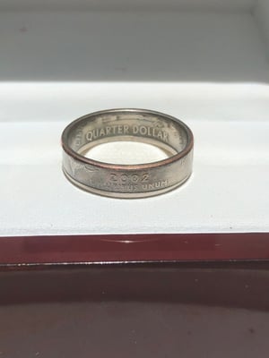 Image of Polished State Quarter Rings (IL-MN)