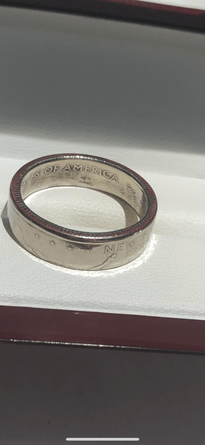 Image of Polished State Quarter Rings (MS-ND)