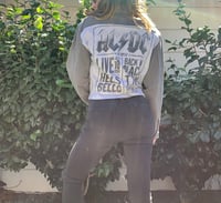 Image 3 of 100% COTTON DISTRESSED DENIM JACKET WILLIE NELSON