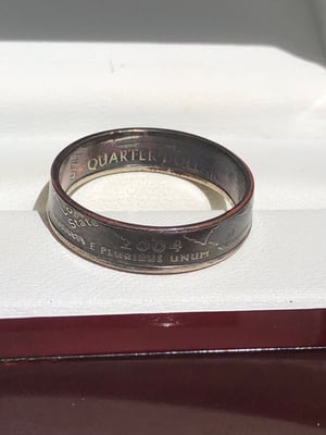 Image of Antique State Quarter Ring (OH-VT)