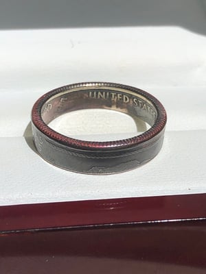 Image of Antique State Quarter Ring (OH-VT)