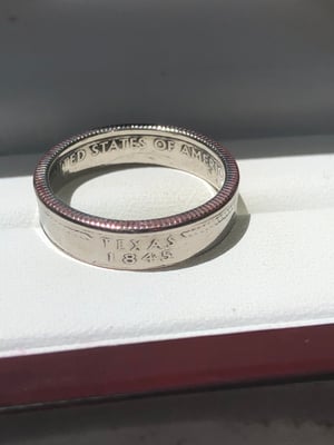 Image of Polished State Quarter Rings (OH-VT)