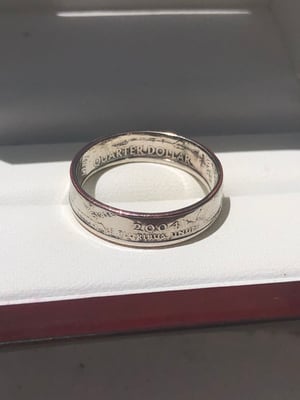 Image of Polished State Quarter Rings (OH-VT)
