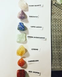 Image of 7 Chakra stones