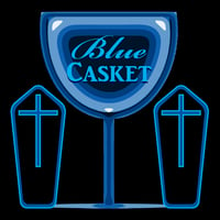 Image 1 of Blue Casket