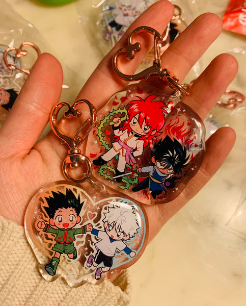Image of Glitter Pair Charms