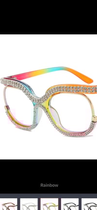 Luxurious fashion glasses 
