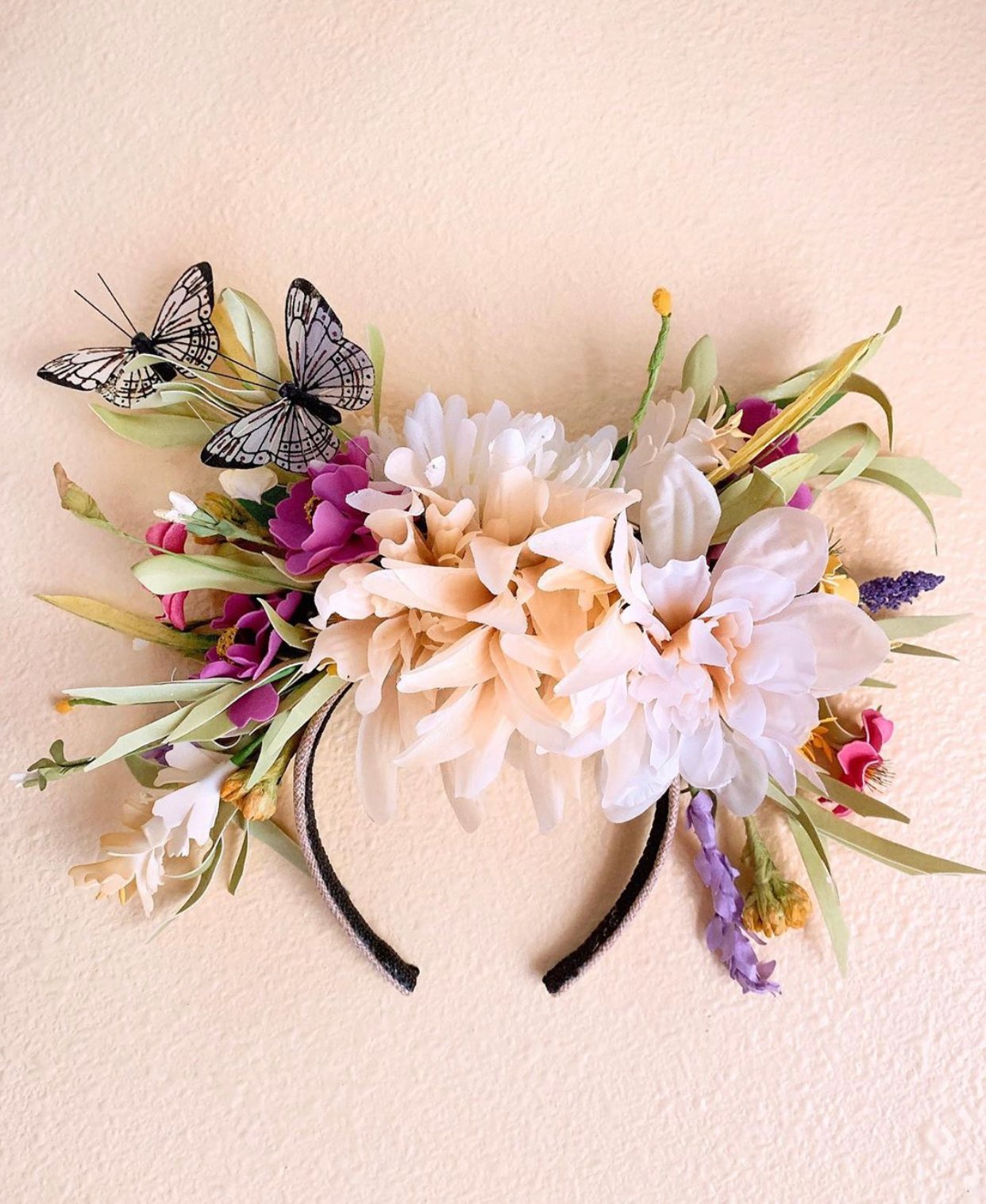 Floral Dreams Bunny Ears Headband Floral Dreams Bunny Ears Headband