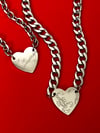 HAND ENGRAVED HEART CHOKER