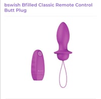 Bwish Remote Control Butt Plug