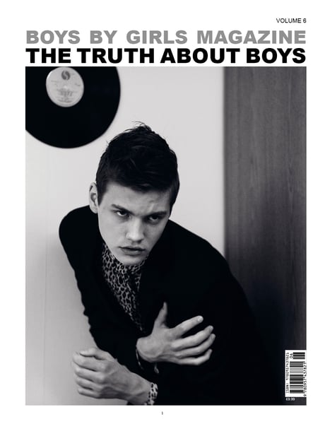 Image of BOYS BY GIRLS ISSUE 6 | THE TRUTH ABOUT BOYS | PRINT ISSUE | FASHION COVER