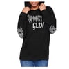 Spooky Glam GLITTER Unisex Pullover Hoodie 